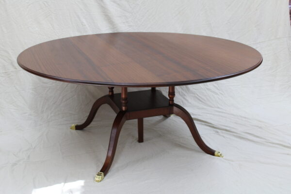 Mahogany Federal Period Dining Table