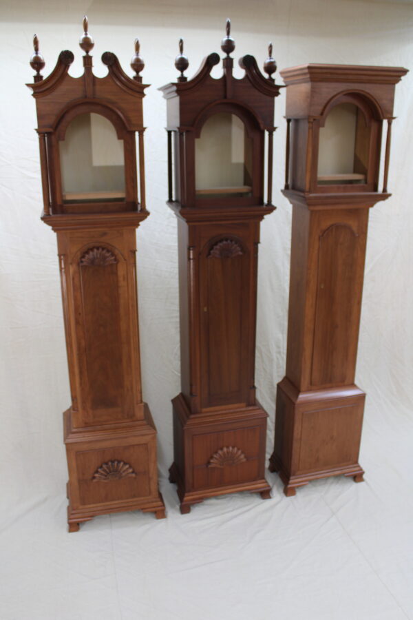 Grandfather Clocks - Various Styles and Wood Types