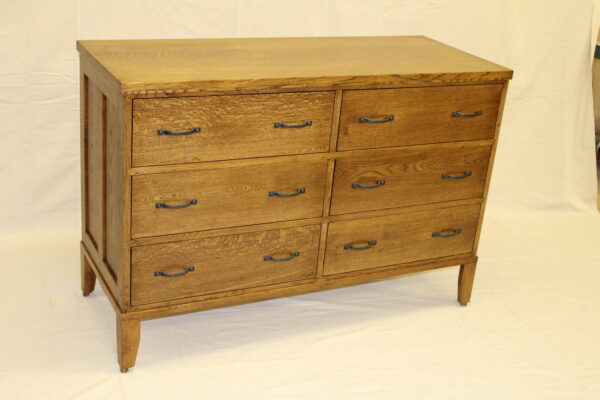 Mission 6 Drawer Lowboy Dresser